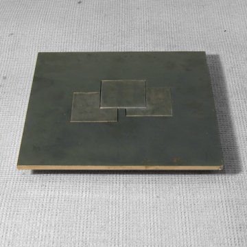 Amor de petits espais I, Acer, 20 x 20 x 1 cms. 2006_w600_h600